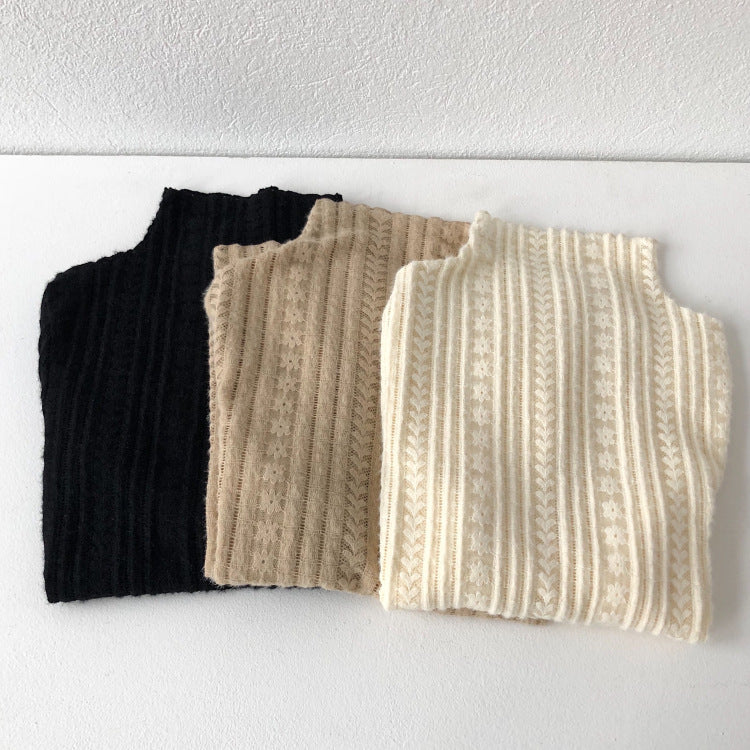 Simple Splicing Grain Leisure Sweater