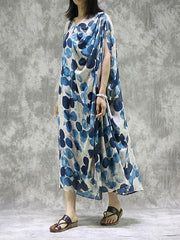 Two Piece Artistic Retro Polka-Dot Dress