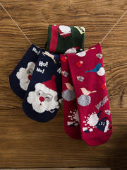 Christmas Elements Cotton Stockings