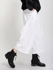 Wide Leg Loose Casual Solid Pants