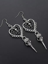 Vintage Gothic Crow Beak Earrings