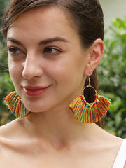 Handmade Bohemian Tassel Earrings
