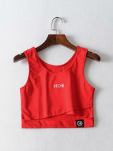 Cross Printed Sleeveless Tanks