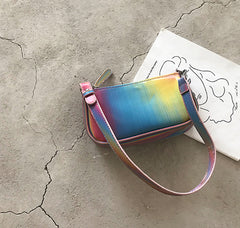 Women Gradient Contrast Color Underarm Bag