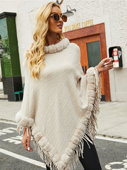 Casual Fashion Solid Color Cape