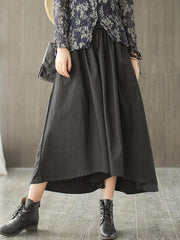 Loose Cropped Wide-leg Pants