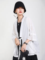 Original Thin Irregularity Solid Outwear