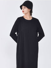 Women Slim Waist Loose Dress