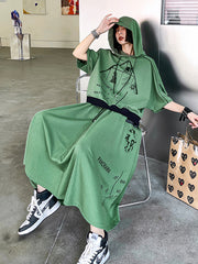 Retro Personalized Sweater Skirt Two Piece Skirt