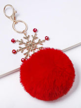 Snowflake Imitation Rabbit Wool Decorations