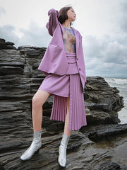 Irregular Split-joint Fashion Skirt