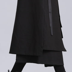 Women High Waist Irregular Casual Skirt