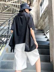 Original Irregularity Split-Joint Blouses&Shirts