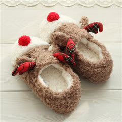 Handmade Home Bag And Plush Slippers