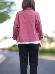 Women Casual Loose Denim Jacket