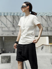 Comfortable Cotton Back Designed T-shirt