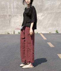 Original Stylish Pleated Solid Pants