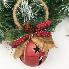 Vintage Christmas Bell Doorknob Pendant