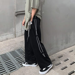 Women Loose Wide Leg Sports Casual Pants