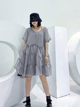 Lightweight Breathable Loose Slim Short Sleeve Dress
