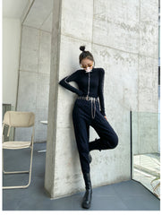 Women High Rise Straight Leg Jeans