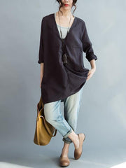 See Through The Front buttons Sunscreen Shirt