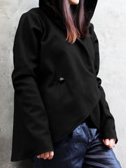 Hooded Plus Size Loose Sweatshirt