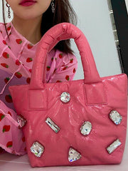 Chain One-Shoulder Diagonal Handbag