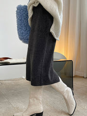 Stretch Comfortable Knitted Elastic Padded Skirt