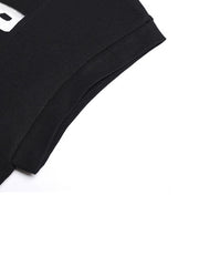 Women Round Neck Loose Print Short Sleeve T-Shirt