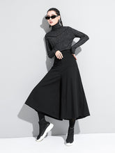 Women Loose Street Padded Wide Leg Pants