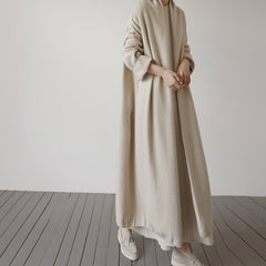 Loose Knit Cardigan Sweater Coat All-Match