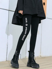 Printed Solid Wrap Elastic Pants