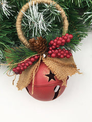 Vintage Christmas Bell Doorknob Pendant