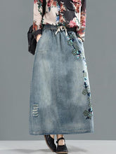 Retro Embroidered Skirts