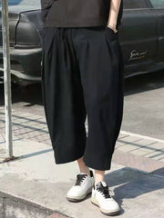 Thin Nine-Point Wide-Leg Pants Casual Harem Pants