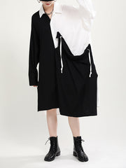 Women Stitching Irregular Dress