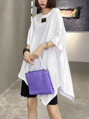 Irregularly Printed Light And Breathable Loose T-Shirt