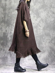 Loose Batwings knitting Dress