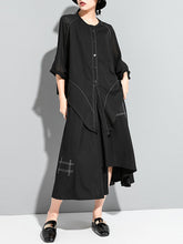 Women Stitching Bow Loose Loose T-Shirt