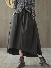 Loose Cropped Wide-leg Pants