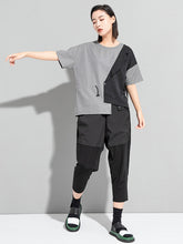 Personalized Lace Stitching Short Sleeve T-Shirt