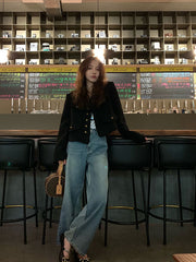 Retro Solid Color Loose Long Sleeve Coat