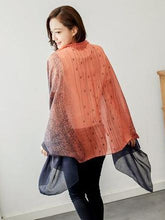 Comfortable Cotton Split-joint Scarf