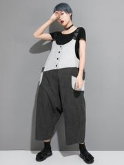 Fashion Split-joint Casual Pants Bottom