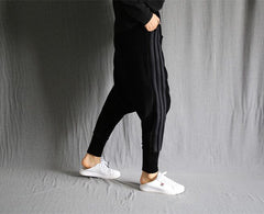 Casual Corduroy Splicing Hollow Trousers