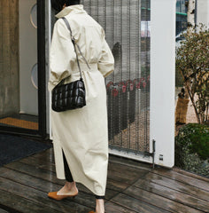 Casual Loose Bow Tie Blouse Dress