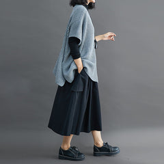Loose Solid Color Sweater Top