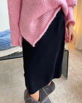 Stretch Comfortable Knitted Elastic Padded Skirt