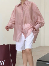 Original Solid Shirt Blouse Tops